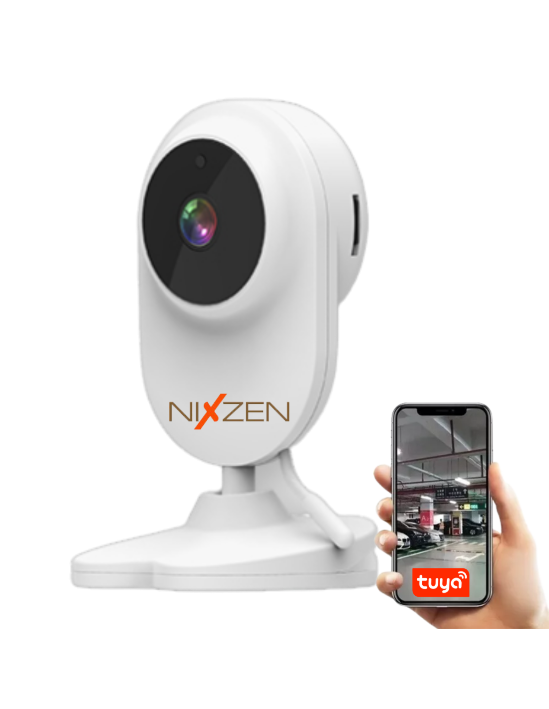 Camara Baby Monitor Ip Wifi 2mpx P2p Melodias Sensor Temperadura