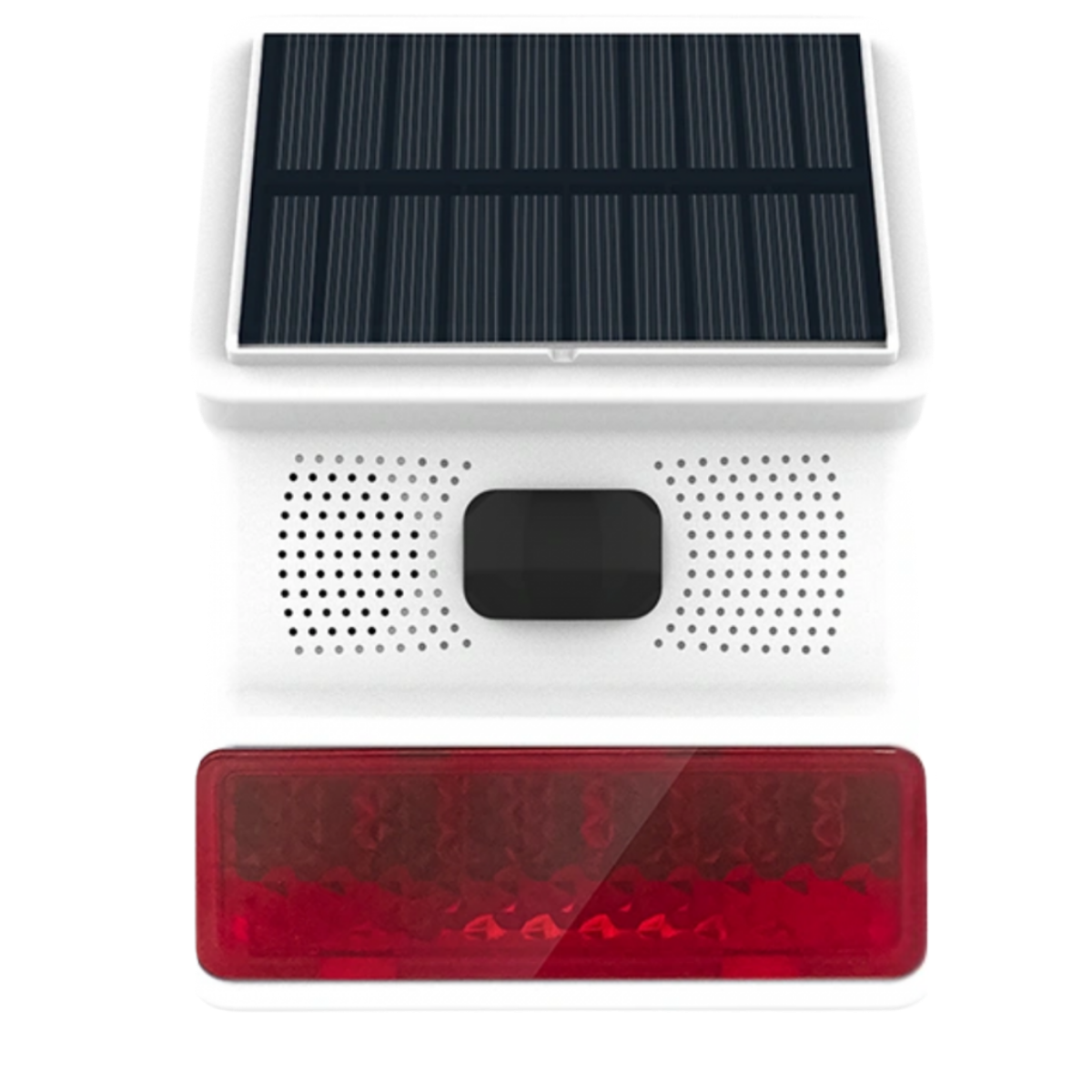 Sirena Inalambrica Exterior Con Panel Solar Nixzen