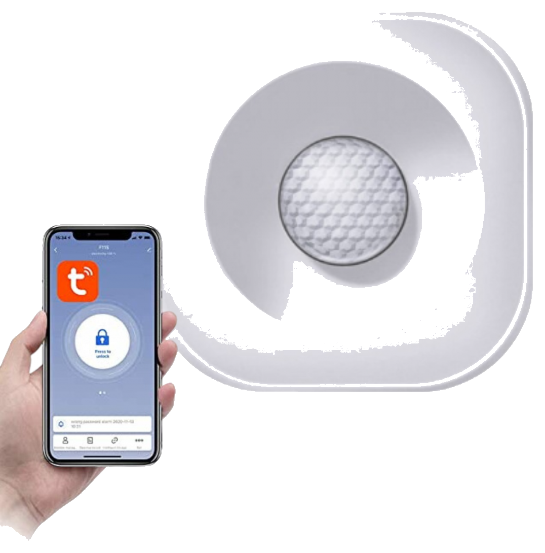 Sensor Pir Detector De Movimiento Wifi Tuya Smart De Techo 120